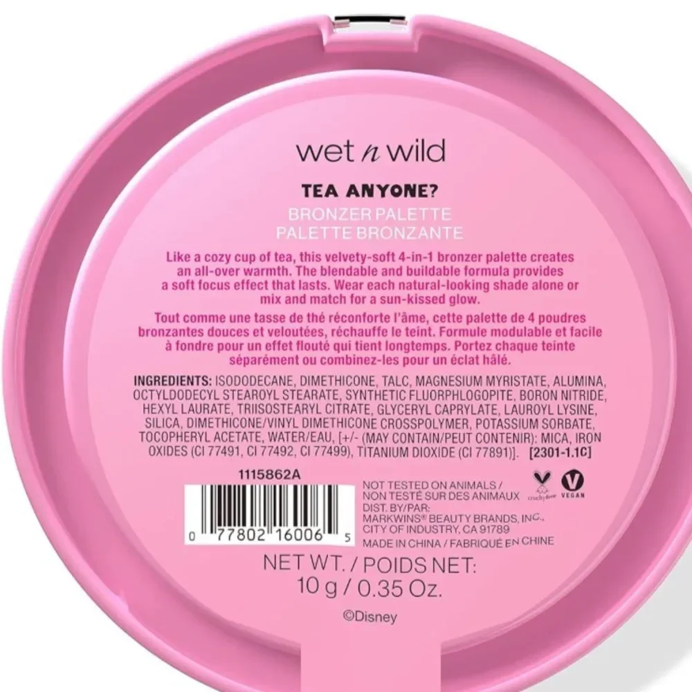 Wet-N-Wild X Alice In Wonderland Tea Anyone?‎ Bronzer